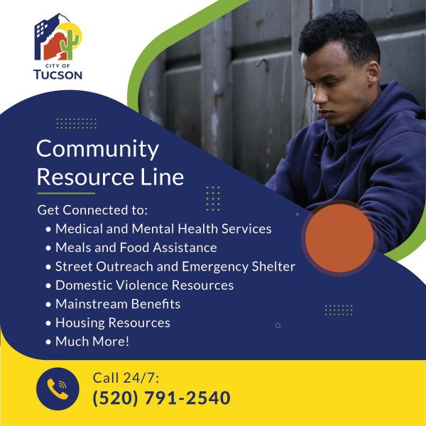 Community Resource Line Flyer