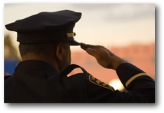 TPD memorial salute