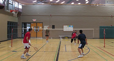 Badminton at the Morris K. Udall Center