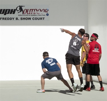 Handball Court at Randolph Center