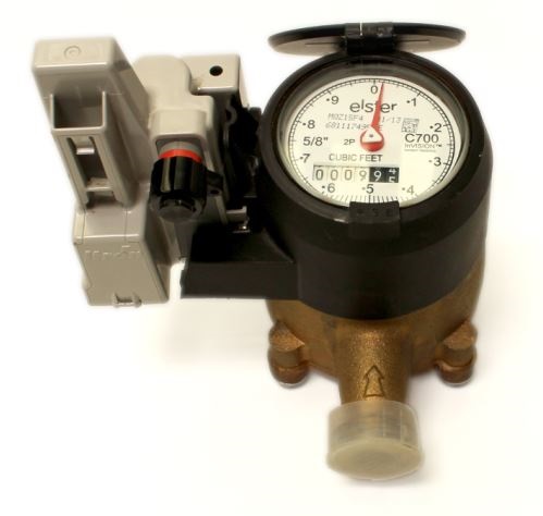 Analog water meter