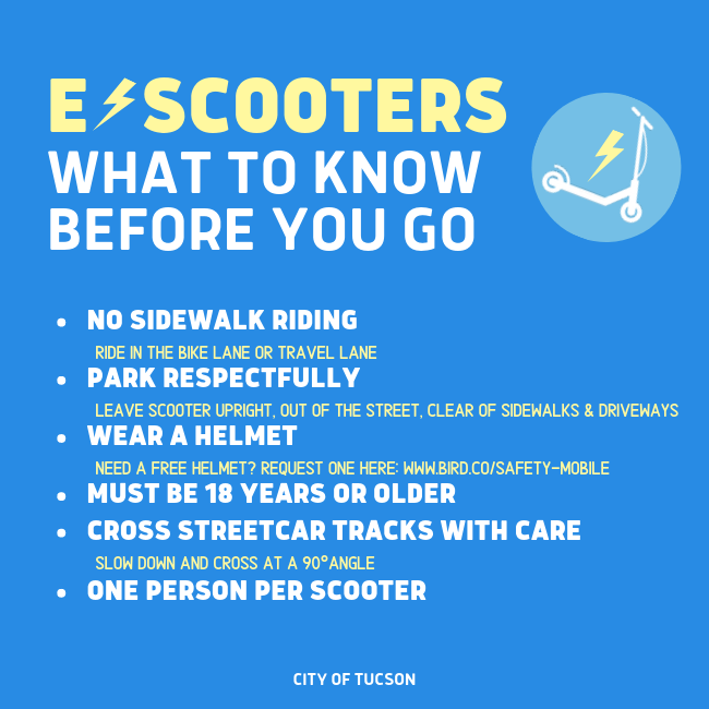 E-scooters - what to know before you go