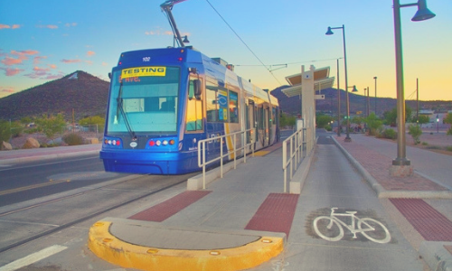 Accessible, comfortable transit stops along high capacity transit corridors
