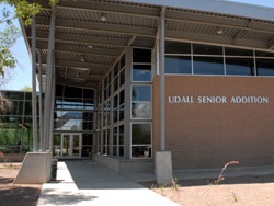 Exterior view of Carol West Addition at Udall